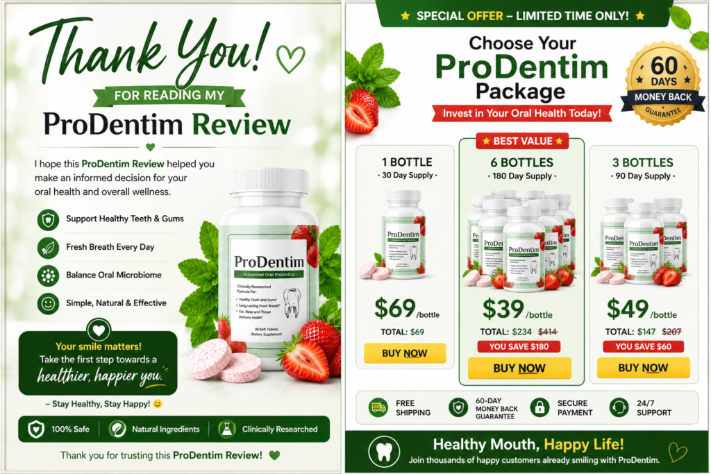 ProDentim Review 2026: Hidden Truth – Does It Really Work or Is It Overpriced?