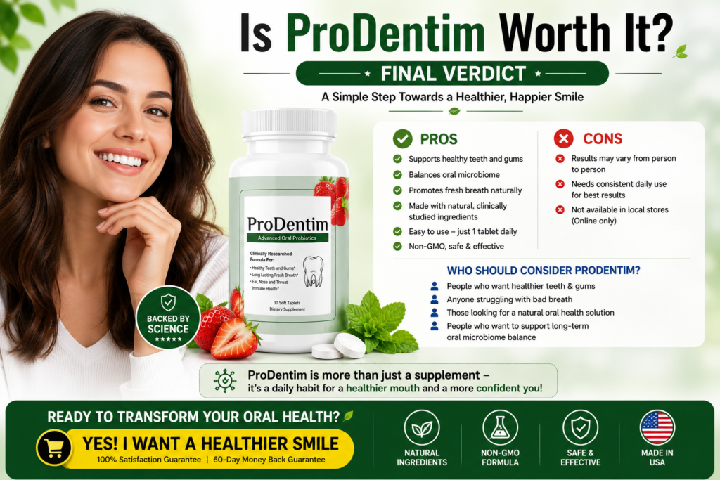 ProDentim Review 2026: The Truth They Don’t Tell You — Does It Really Work?